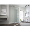 FORTE Sprchové dvere DECO N1FS Farba rámu - Hliník ossidato, Rozmer A - 150 cm, Smer zatvárania - Pravé (DX), Výplň - Acidato bezpečnostné sklo - 6 mm BDE205DX348500
