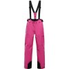 Alpine Pro EDESA 2 dámske ružové lyžiarske nohavice - L