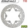 Predný brzdový kotúč NG Brake Disc NG110