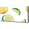 Foto obraz na plátne Citrón a limetka 100x50 cm