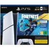 Herná konzola Sony PlayStation 5 Digital (typ modelu - slim) Fortnite Flowering Chaos Bundle (PS711000049852) biela