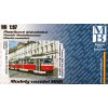 MB modely Stavebnica električky ČKD Tatra T3SUCS, DP Praha (retro 23) Epocha VI 1:87