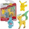 BOTI Pokémon akčné Pikachu Wynaut a Leafeon 5 - 8 cm