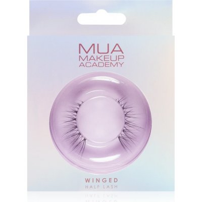 MUA Makeup Academy Half Lash Winged umelé mihalnice 2 ks