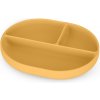 PETITE&MARS Tanierik silikónový deliaci oválny Take&Match Intense Ochre 6m+