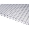 Exolon 2/8 komôrkový polykarbonát 8 mm 1UV 1050 x 6000 mm číra 1 ks