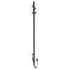 Sapho Sapho, PASADOR elektrický sušiak uterákov, guľatý, 150x1500 mm, 30 W, čierna matná, ER175BV