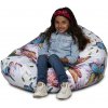 INTERMEDIC Sedací vak Sako Modern – 300 L, polyester, univerzálny dizajn Farba: DG51 - Motýle