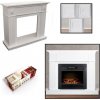 Krbové obloženie DA VINCI 110x96x36cm pre teplovzdušné elektrické krby