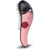 Detangler Red Lip rozčesávacia kefa na vlasy s rukoväťou