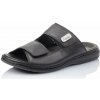 Pánske šľapky RIEKER 25590-00 čierna S6 45
