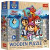 Trefl Trefl Drevené obrysové puzzle Dobrodružstvá Paw Patrol