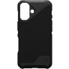 Kryt na mobil UAG Metropolis LT Magsafe Kevlar Black iPhone 16 (114454113940)