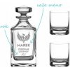 Pieskovaný whisky set Fenix ​​(1+2)