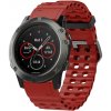 VSETKONAMOBIL 118657 OCEAN QuickFit Univerzálny remienok pre Garmin - šírka 26mm bordový