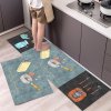 LINDART Koberec do kuchyne LILY 40x60 + 40x120cm