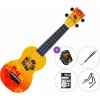 Mahalo Hibiscus SET 2 Hibiscus Orange Burst Sopránové ukulele