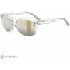 uvex poise okuliare, clear/mirror gold s3