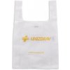 Skladacia nákupná taška UNIZDRAV, biela