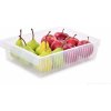 FRIGO | organizér do lednice | šířka 20 cm | transparentní úložný box