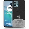 Picasee silikónový čierny obal pre Motorola Moto G72 - Astronaut