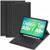Puzdro / Obal + Bluetooth Klávesnica na Magnet pre Galaxy Tab A9+ Plus 2023 11