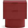 Červený nočný stolík Totem – Teulat