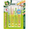 Dvojfarebné zvýrazňovače - sada 4 ks