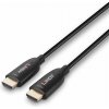 Kábel HDMI M/M 15m, Ultra High Speed+Eth, 8K@60Hz, HDMI 2.1, čierny, jednosmerný, aktívny, optický