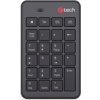 Gembird C-TECH Numerická kávesnice KBN-02WS, 23 kláves, Bezdrátová, Černá 1561535