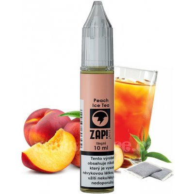 ZAP! Juice SALT Peach Ice Tea 10 ml 20 mg