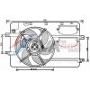 Ventilátor chladenia motora AVA Clever Choice MC7506 MC7506