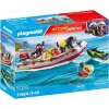 Playmobil 71464 Hasičský čln s vodným skútrom