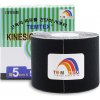 Temtex kinesio tape Classic, čierna tejpovacia páska 5cm x 5m