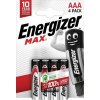 Energizer MAX AAA 4 ks EU002