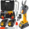 POWERMAT PM-SA-21V-2AM aku záhradné nožnice 30 mm 21 V, 2× batéria