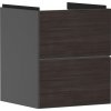Skrinka pod umývadlo bez umývadla Hansgrohe Xevolos E 48x57,5x47,5 cm bridlicová matná šedá mat 54174730