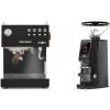 Ascaso Steel DUO PID, Black&Wood + Eureka Atom W 65 Casa, black