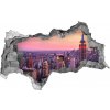 Fototapeta diera na stenu 3D New york západ 95x73 cm