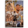 Lionel Messi a Maradona obraz na stenu | Výmena generácie