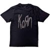 RockOff Korn Unisex tričko - Logo - čierna Veľkosť: XXL