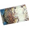 PATRIZIA VL-101 RFID modrá dámska kožená peňaženka 15,5 x 9,5 x 4 cm