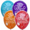 Balóny VŠETKO NAJLPEŠIE farebné 100ks