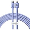 Baseus CAJY000705 Crystal Shine Series Dátový USB-C - USB-C 100W, 2m
