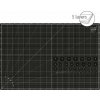 Texi Podložka na rezanie 90 x 60 cm Black