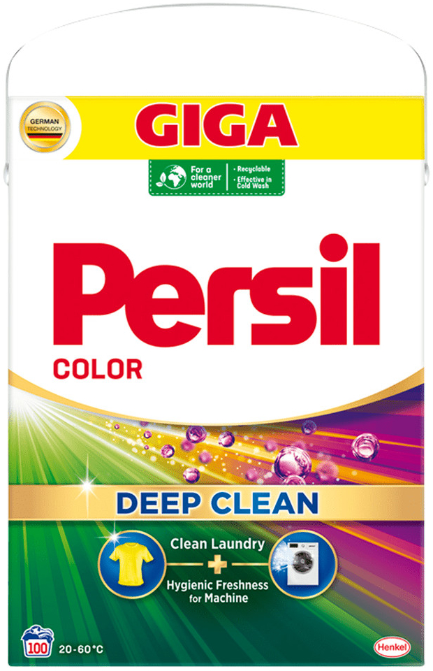 Persil prací prášok Deep Clean Color Box 6 kg 100 PD