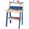 Playtive Detský drevený pracovný stôl v retro dizajne (100366033)