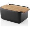 Eva Solo Miska na maslo NORDIC KITCHEN 12 cm, čierna, kamenina