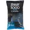 Kŕmenie Sensas 3000 Super Canal Black 1kg