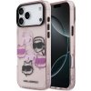 Karl Lagerfeld IML Multi K&CH Heads Zadný Kryt pre iPhone 17 Pro Max Pink